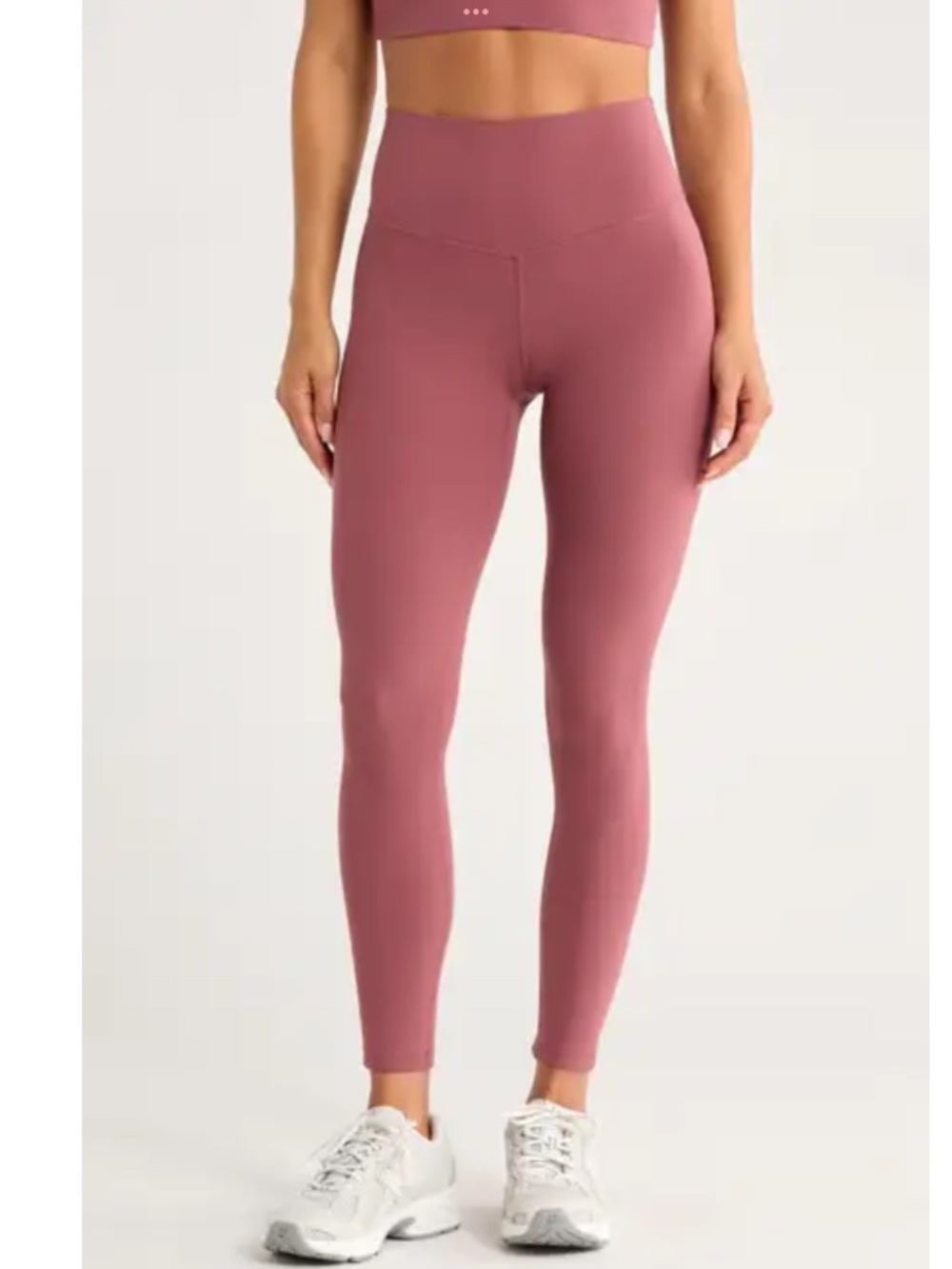 Zella Studio Luxe High Waist 7/8 Leggings, size L